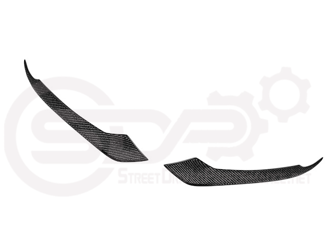 2015-17 FORD MUSTANG | FRONT BUMPER FOG LIGHT EYEBROW TRIM PAIR